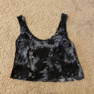 Tye dye crop top
